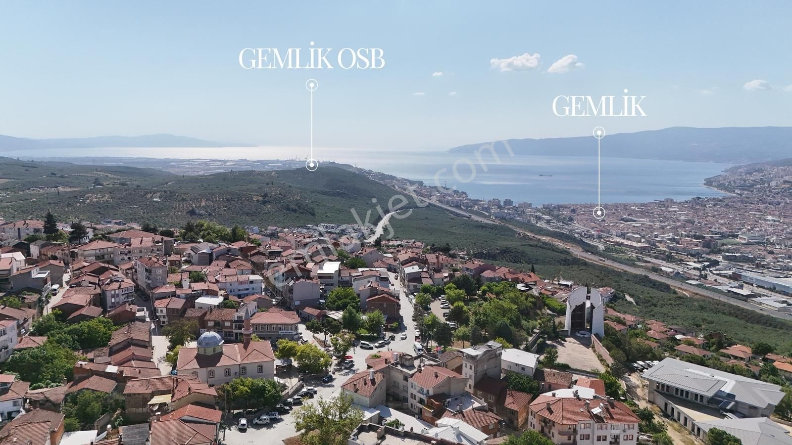 Bursa Gemlik Umurbey Köyiçi Satılık Deniz Manzaralı Arsa - Görsel 16