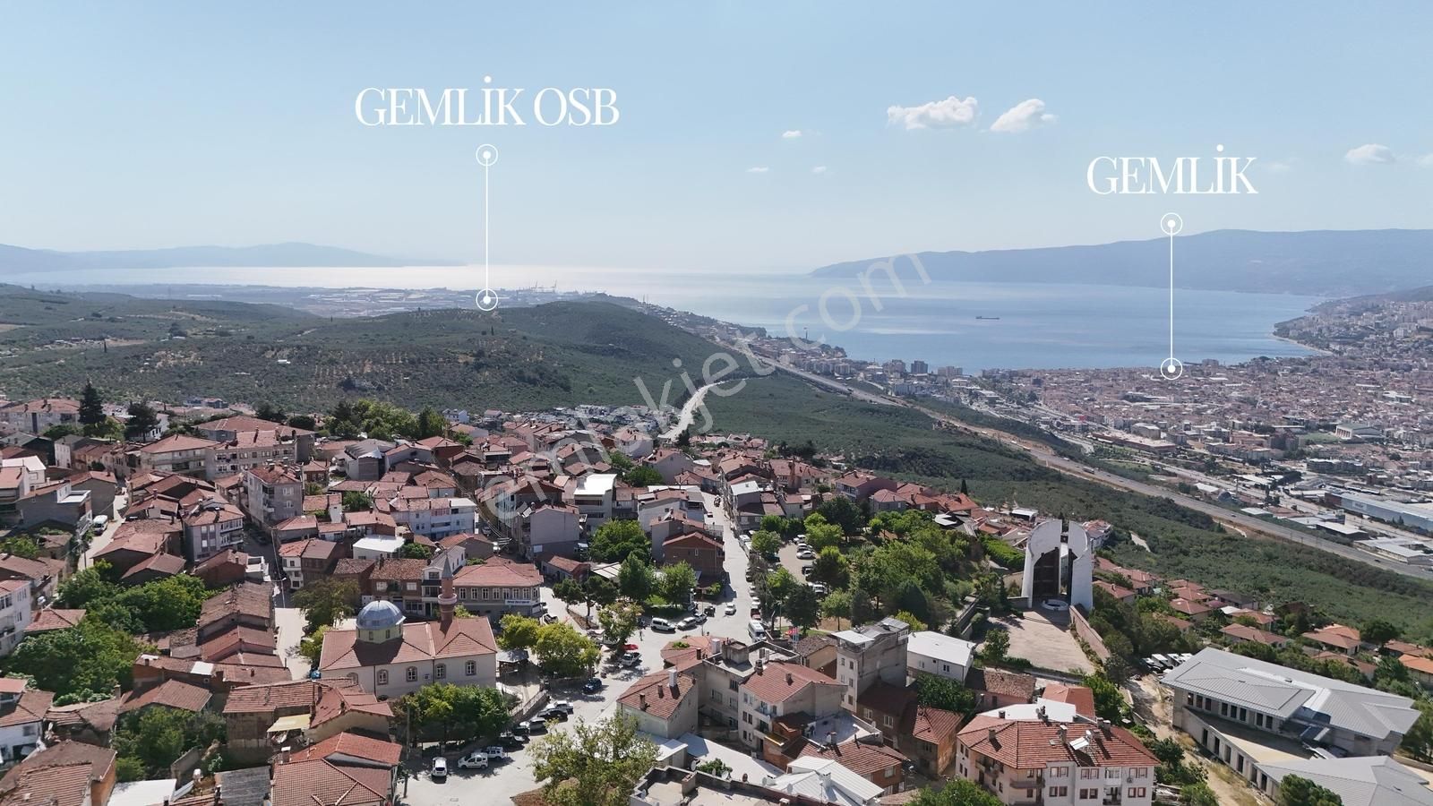 Bursa Gemlik Umurbey Köyiçi Satılık Deniz Manzaralı Arsa - Görsel 15