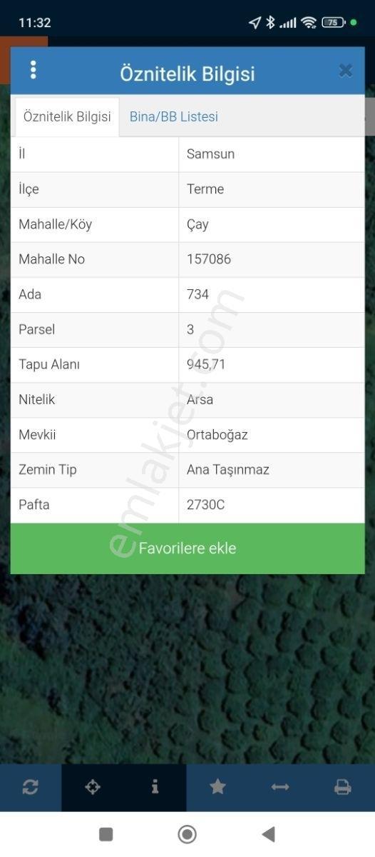 Yunus Çelebi Den Terme De Konut İmarlı Köşe Parsel - Görsel 13