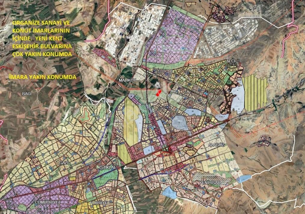 Sevindik'ten Maliköydeosb Yakını Yatırımlık3,850m2 Hisselitarla - Görsel 3