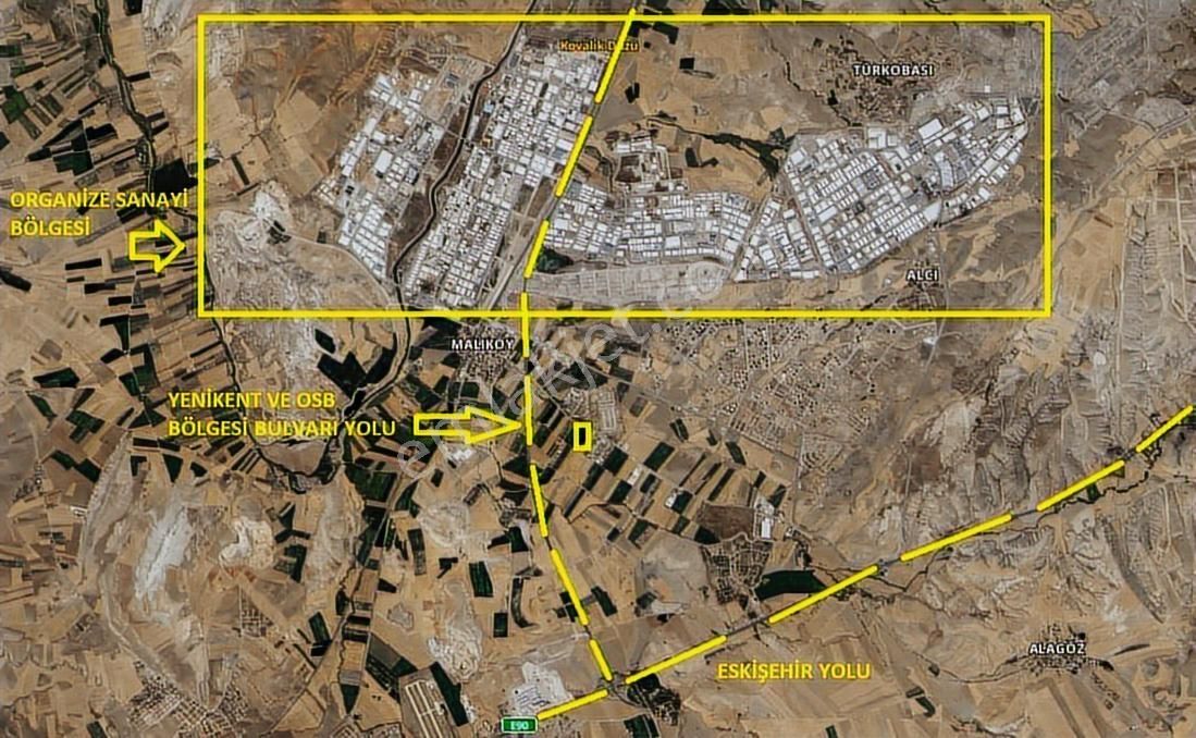 Sevindik'ten Maliköydeosb Yakını Yatırımlık3,850m2 Hisselitarla - Görsel 9
