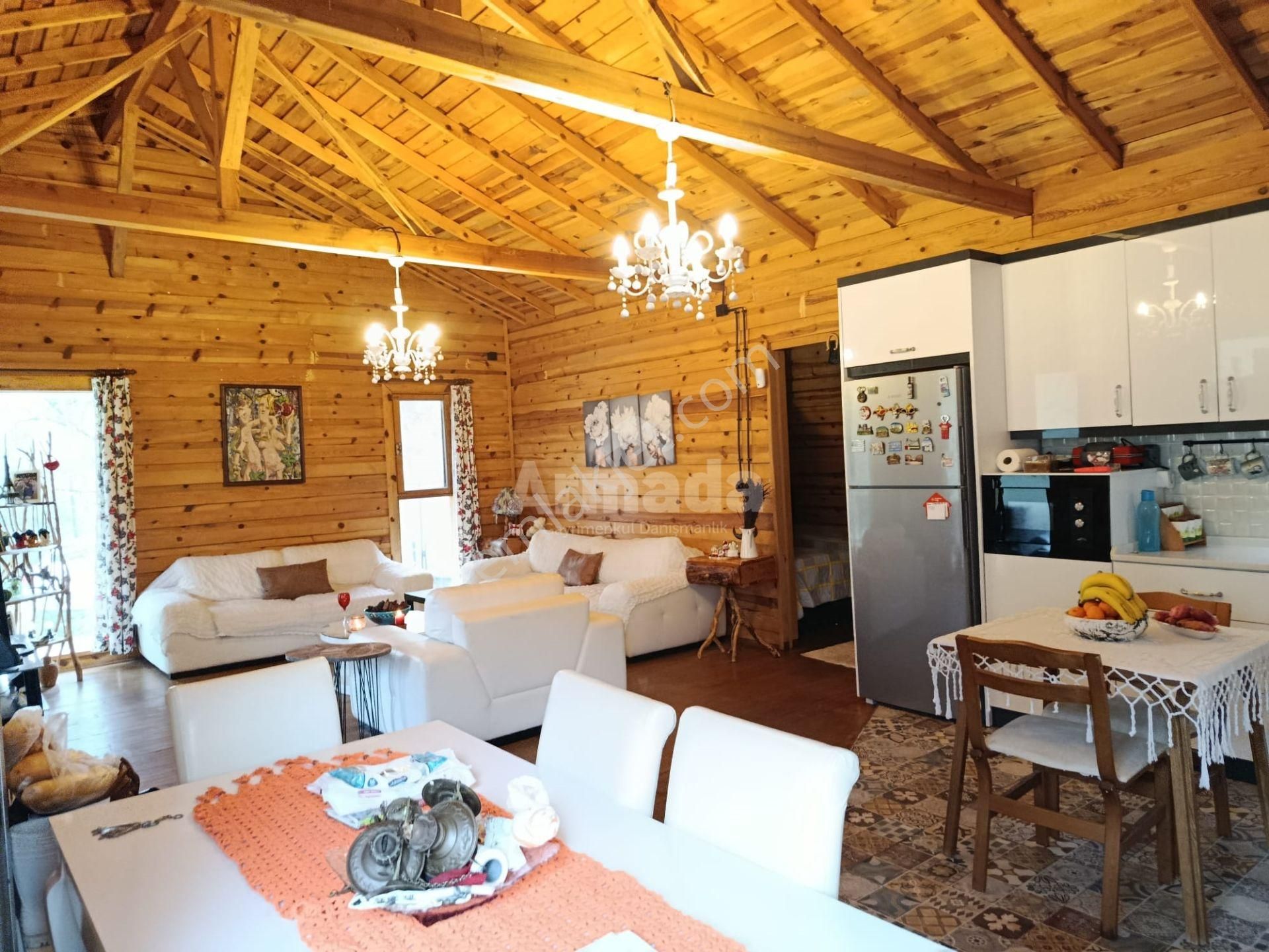 İzmir Mendereste Doğa İçinde, Geniş Bahçeli 3+1 Ahşap Ev - Görsel 10