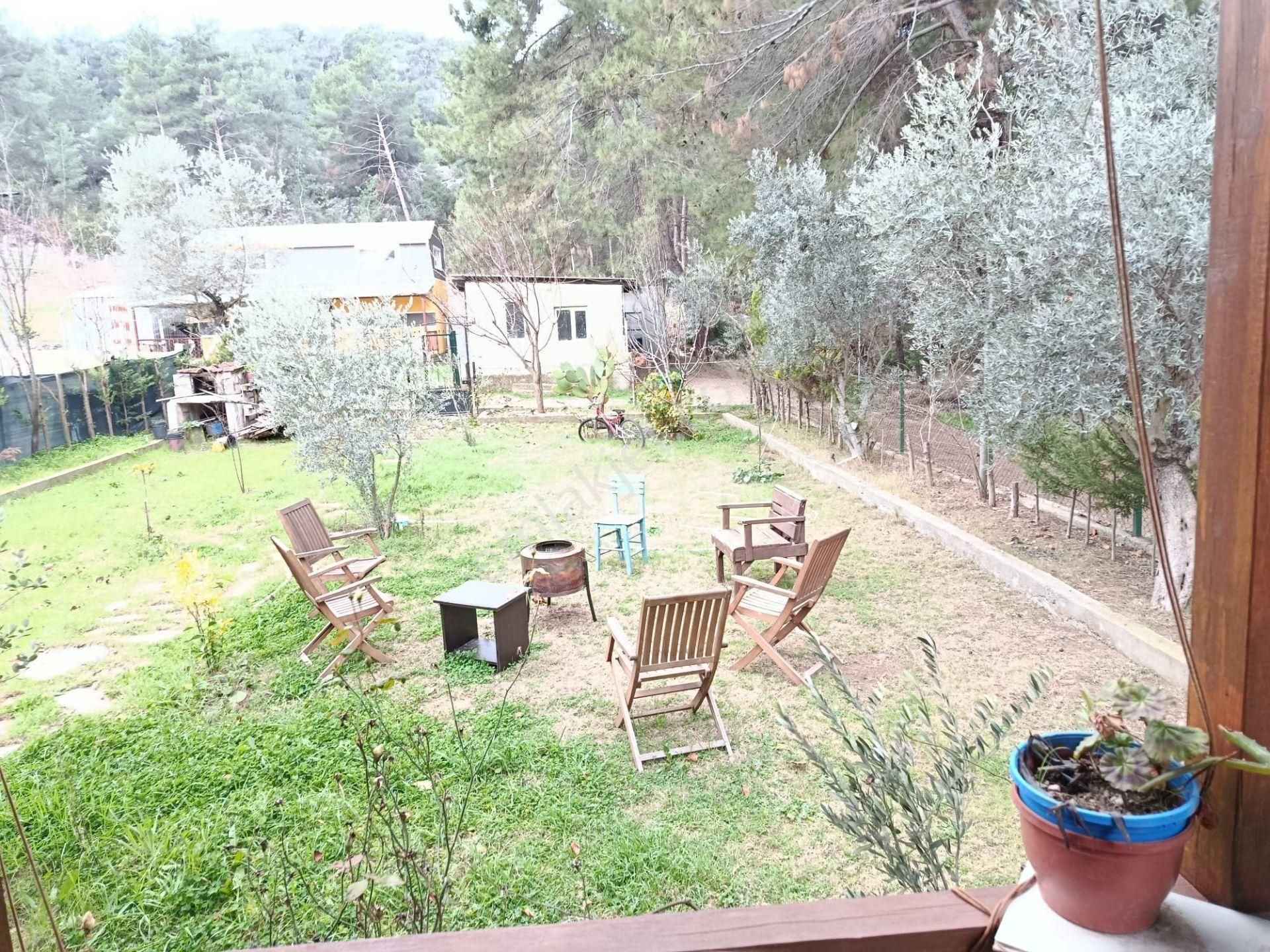 İzmir Mendereste Doğa İçinde, Geniş Bahçeli 3+1 Ahşap Ev - Görsel 8