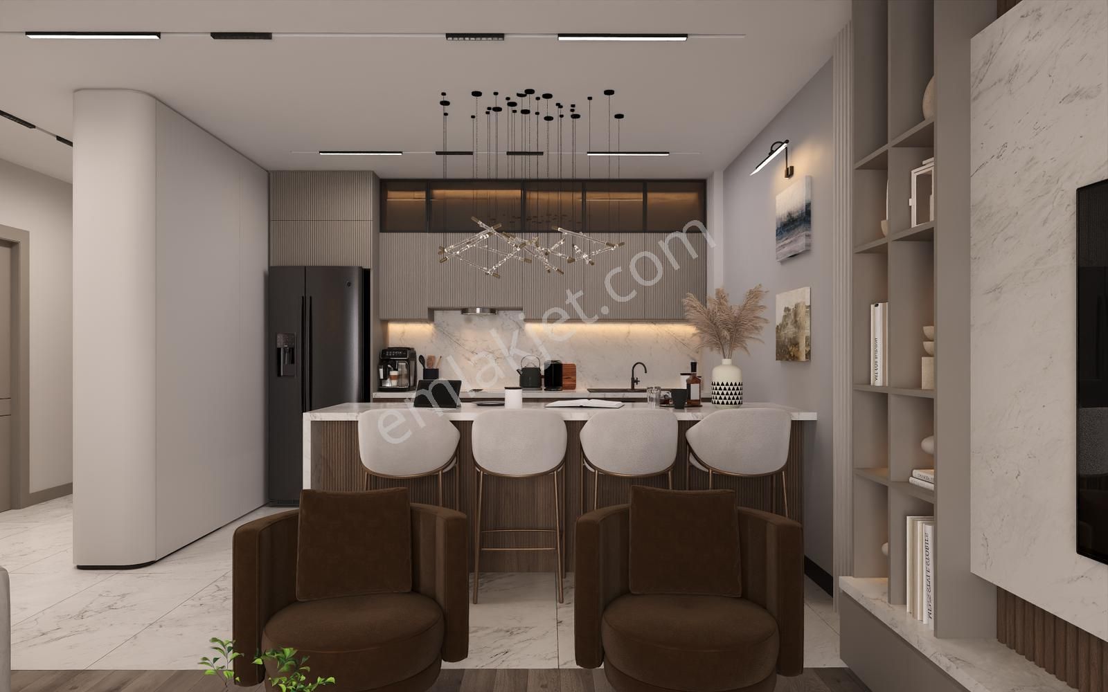 Konfor, Güvenlik Ve Sosyal Alanlarla 1+1 Ve 2+1 Daireler - Görsel 23