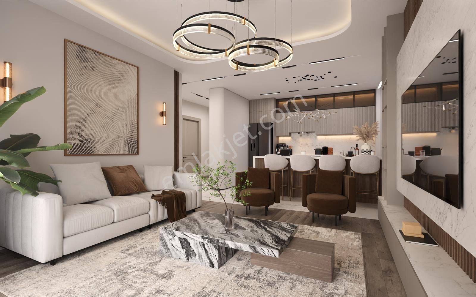 Konfor, Güvenlik Ve Sosyal Alanlarla 1+1 Ve 2+1 Daireler - Görsel 22