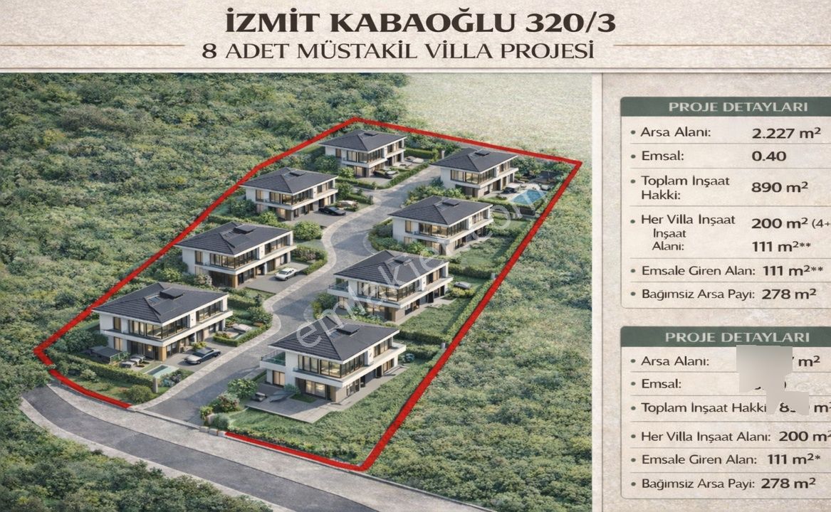 Kabaoğlu Mahallesinde Villa Yapımına Uygun Arsa - Görsel 7