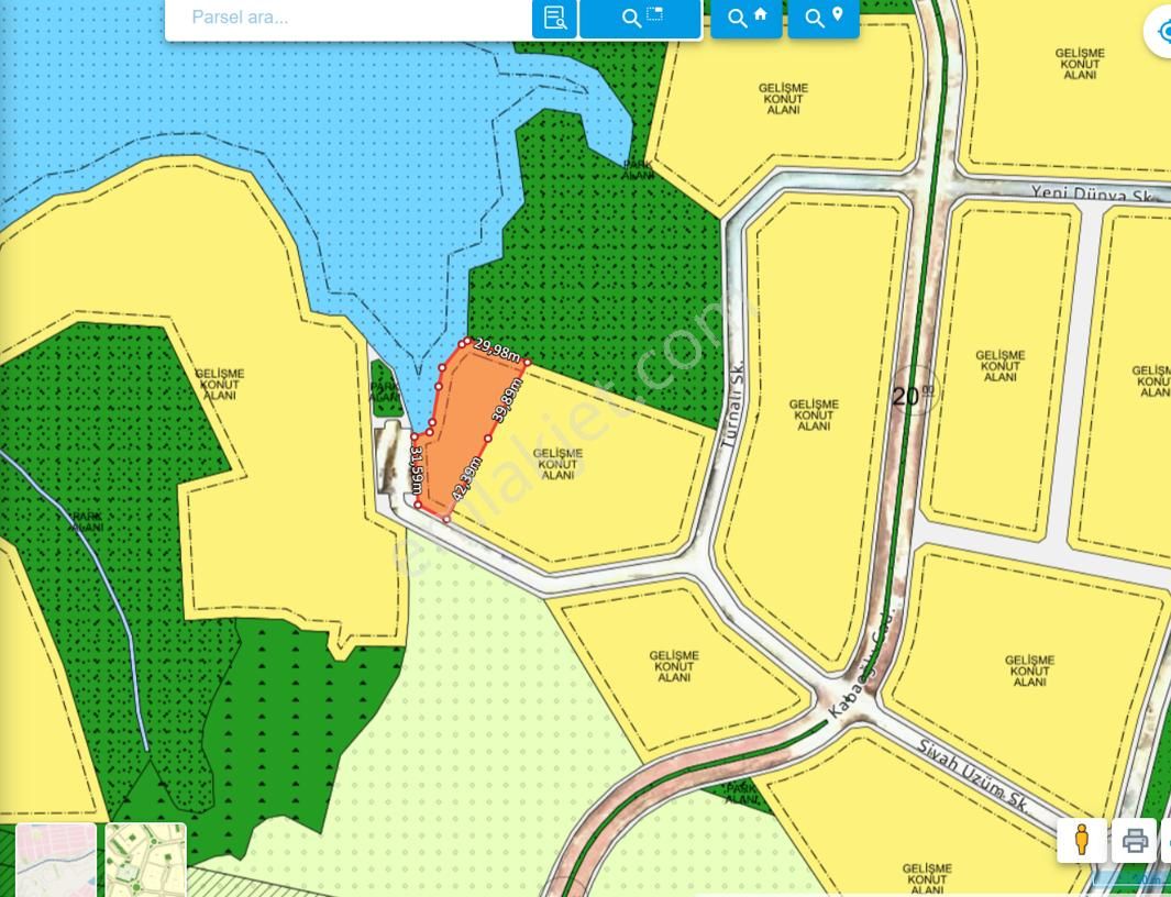 Kabaoğlu Mahallesinde Villa Yapımına Uygun Arsa - Görsel 5