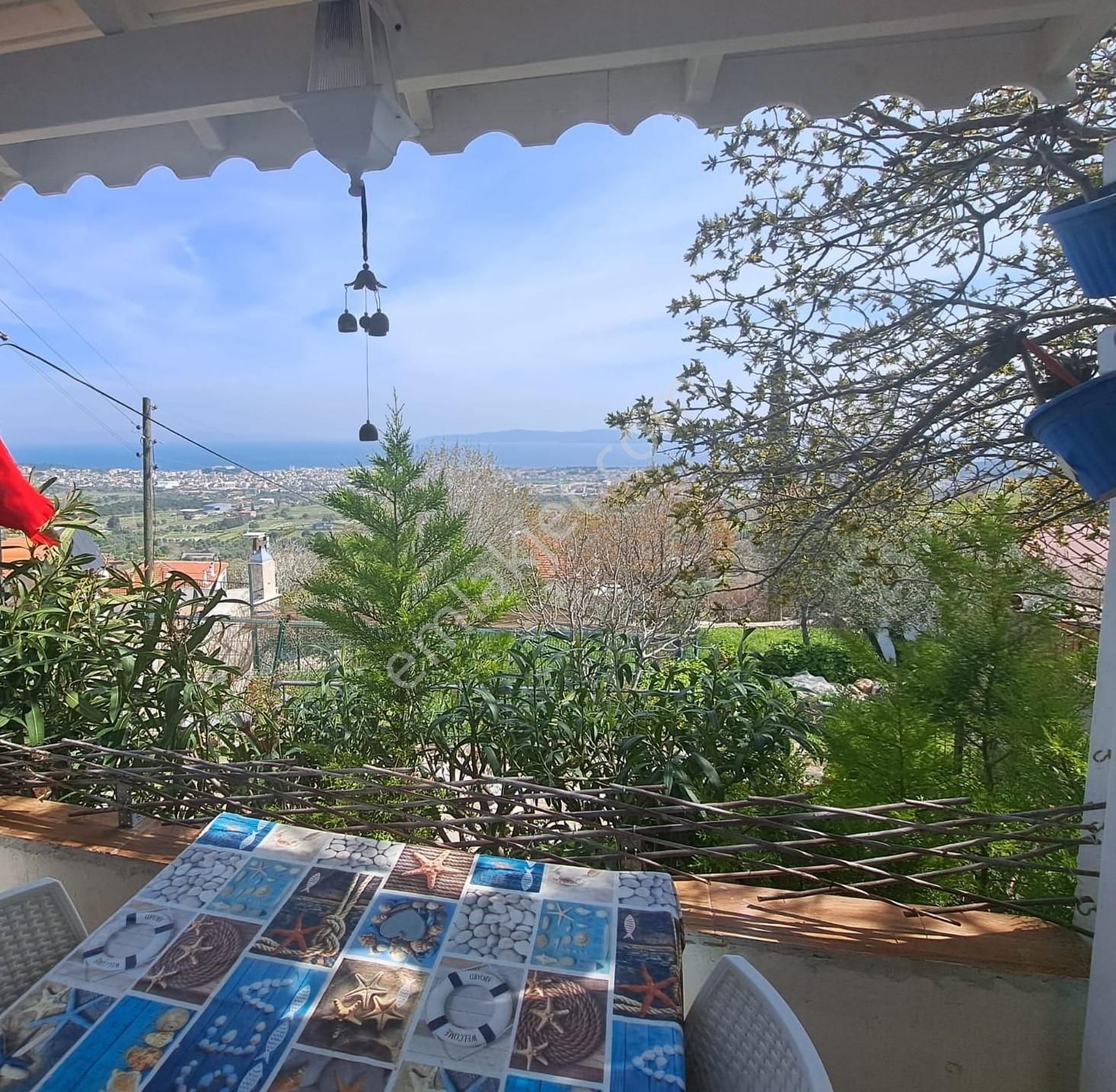 Mordoğan'da Panoramik Deniz Manzaralı Fırsat Villa - Görsel 24