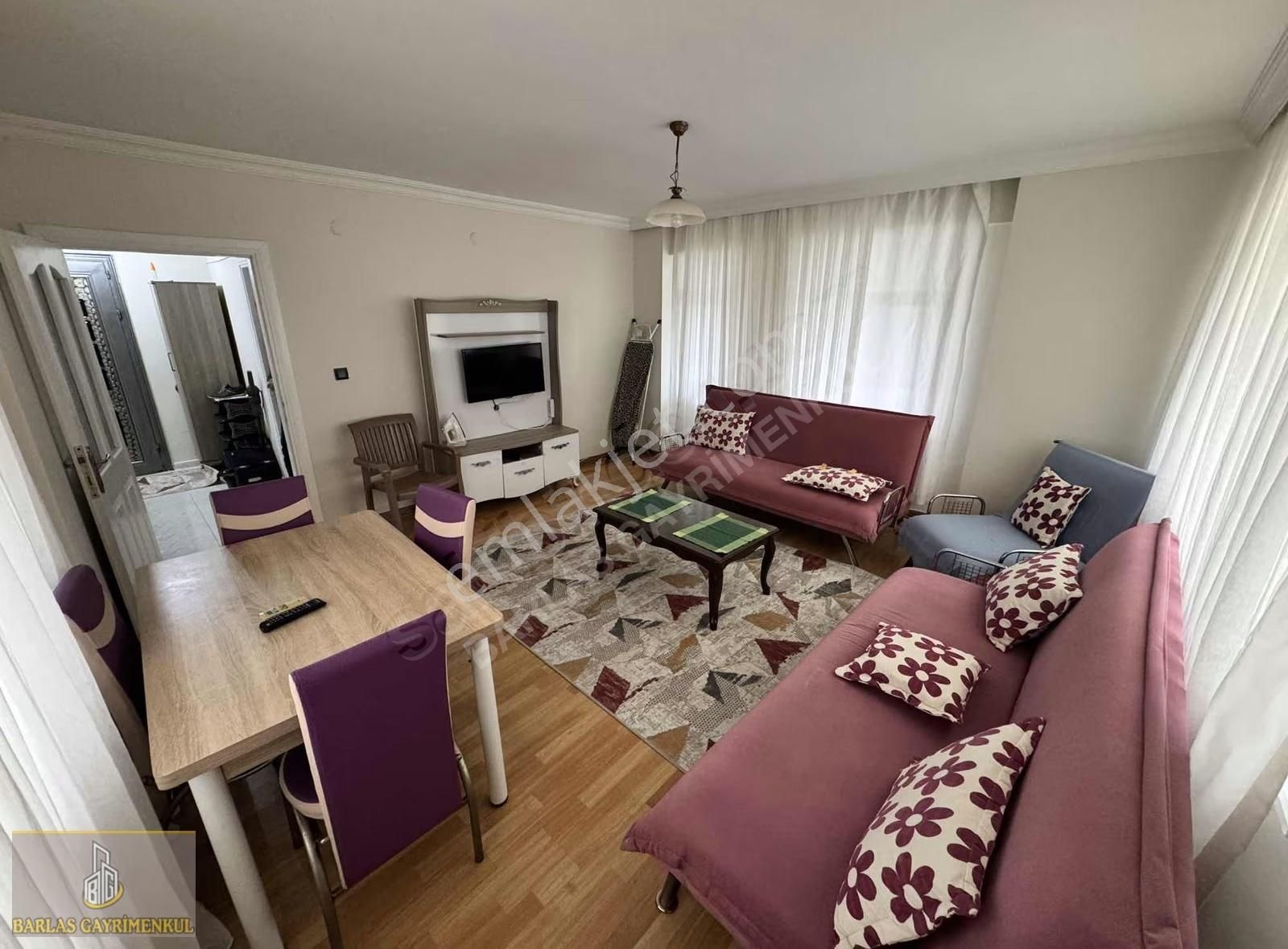 Muratpaşa Yeşilbahçe Mahallesinde Eşyalı Geniş Kiralık 1+1 Daire - Görsel 27