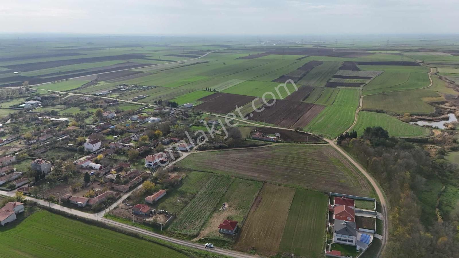 Vize Düzova 2 Dönüm Arazi Müstakil Ev İmarlı Arsa - Görsel 3