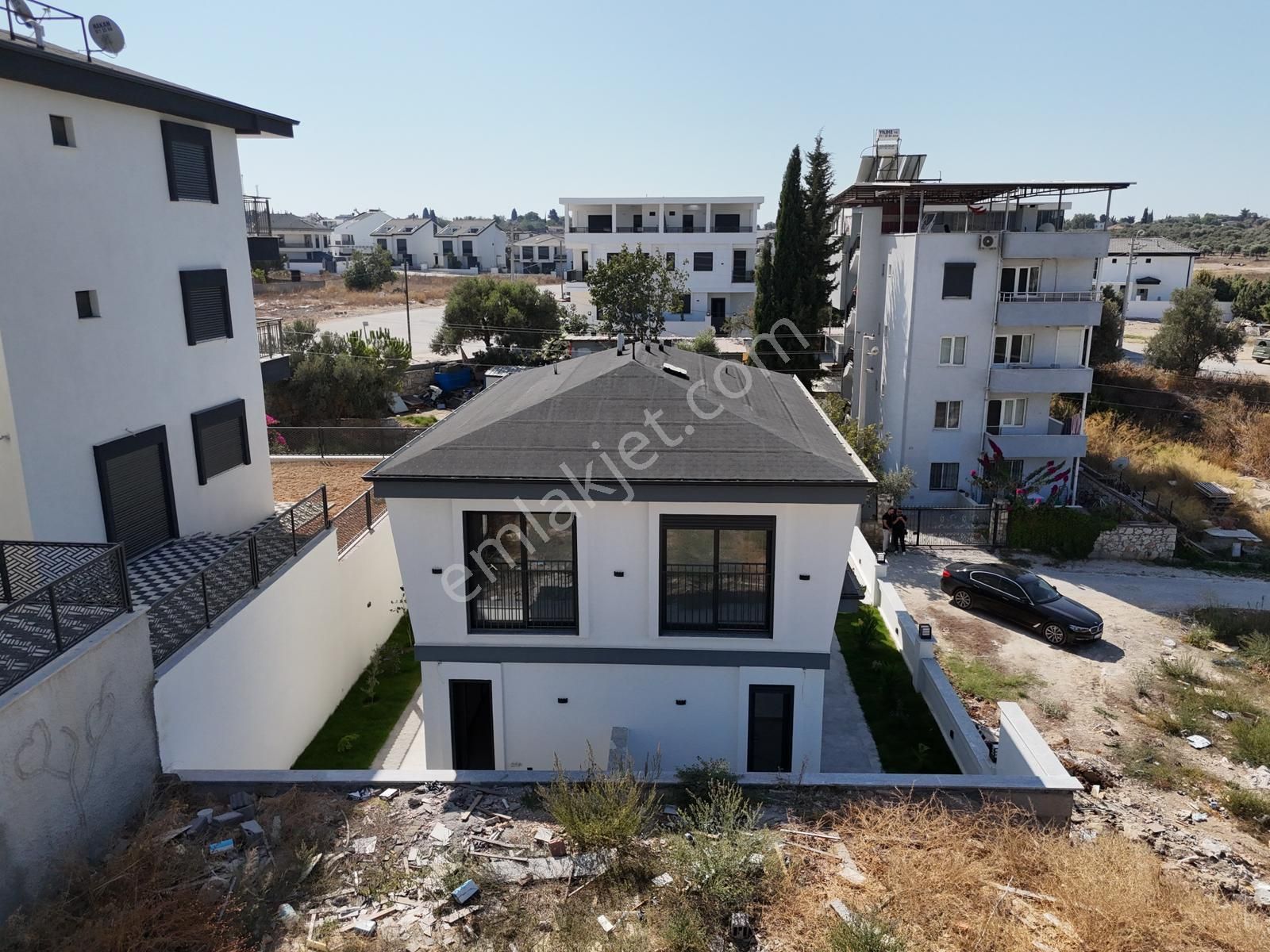 Didim Hisar Mah. 2+1 Ayrı Mutfaklı Bahçeli Sıfır Ve Lüx İkiz Birleşik Villalarımız Satışdadır - Görsel 5