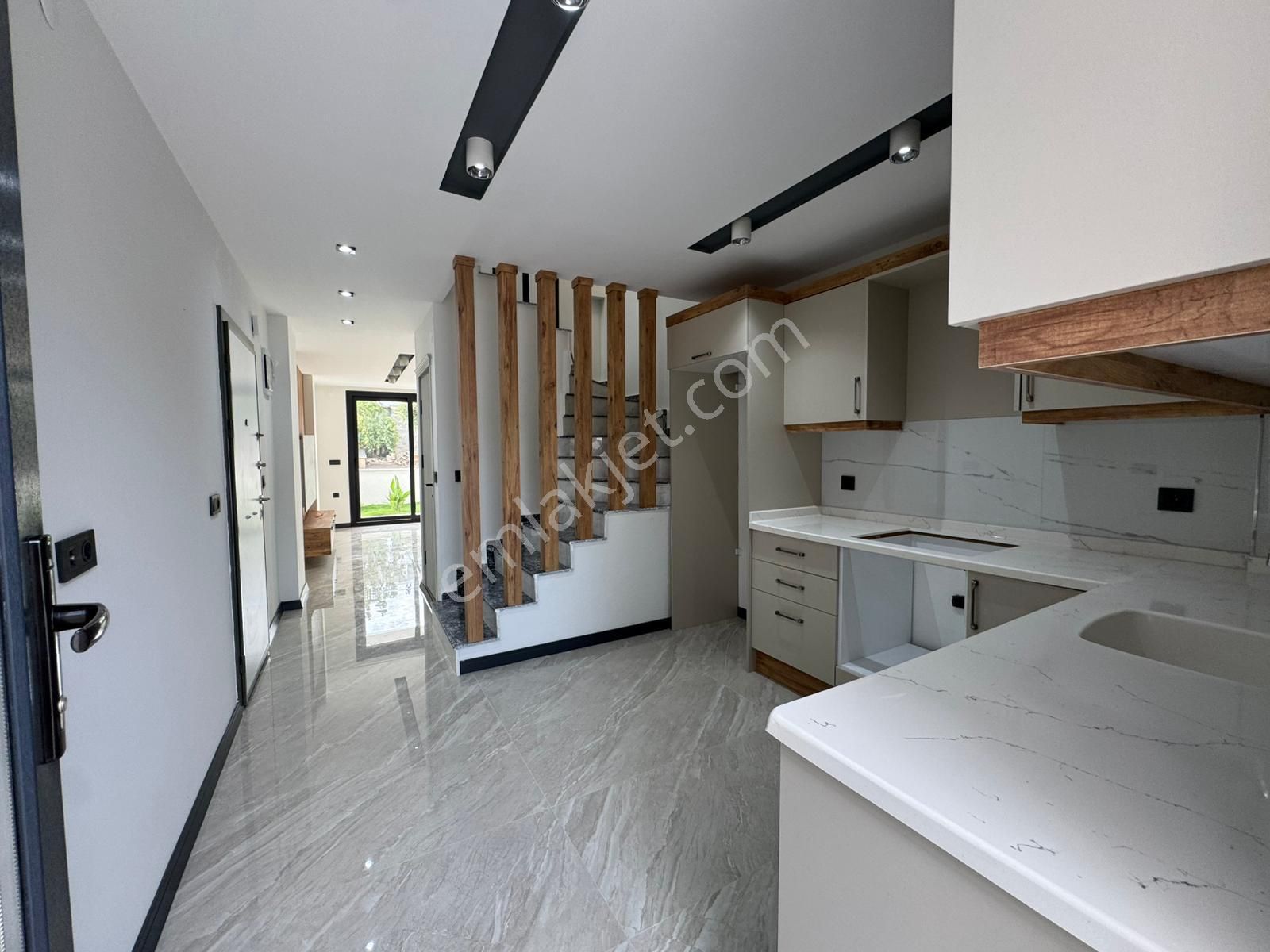 Didim Hisar Mah. 2+1 Ayrı Mutfaklı Bahçeli Sıfır Ve Lüx İkiz Birleşik Villalarımız Satışdadır - Görsel 26