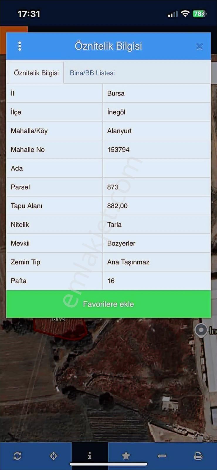 Anka Gayrimenkulden Ticari İmar Dibi Satılık Tarla - Görsel 4