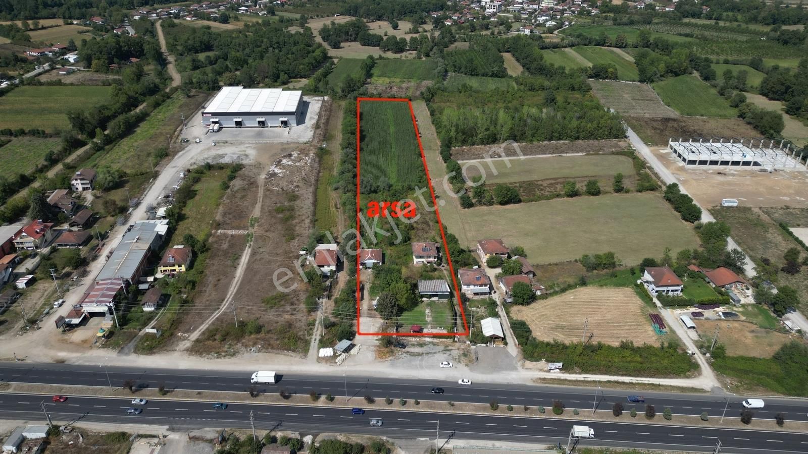 Erdoğan Poyrazdan Sanayi İmarlı E-5 Yol Kenarı Arsa - Görsel 3