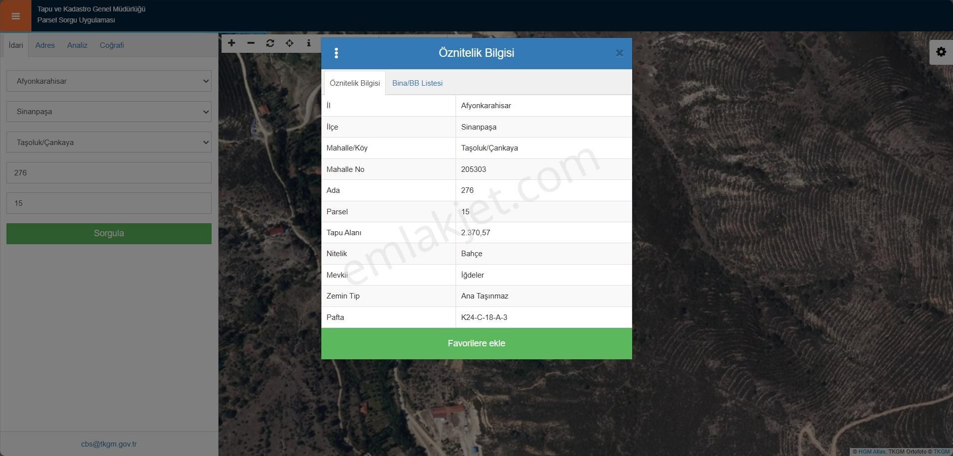 Taşoluk Satılık Bahçe - Görsel 2