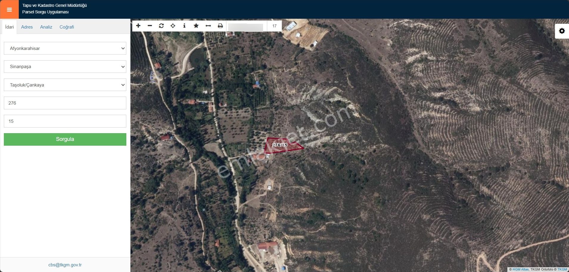 Taşoluk Satılık Bahçe