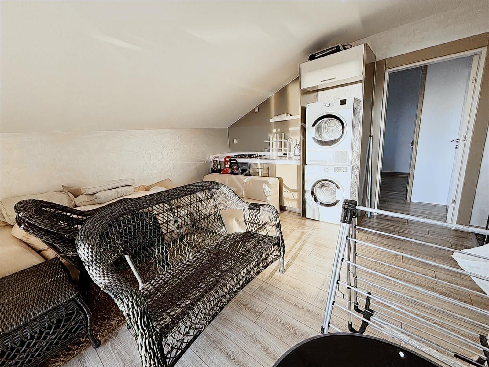 Fatih Mah Golden Park Eşyalı Deniz Manzaralı Kiralık Dubleks - Görsel 32