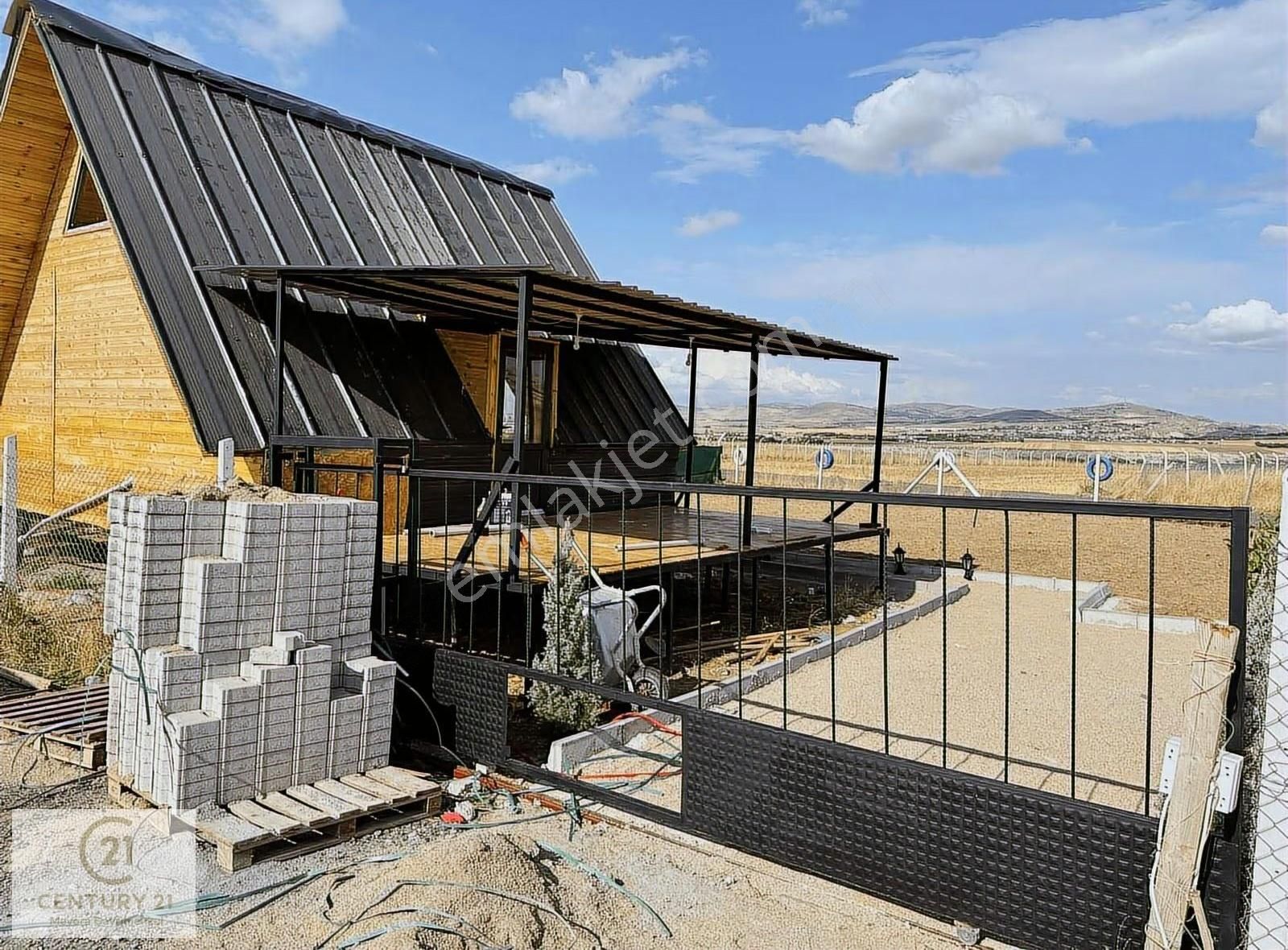 Gökçehöyük Begonvil Hobi Bahçesinde Bungalovlu 400m2 Bahçe - Görsel 14