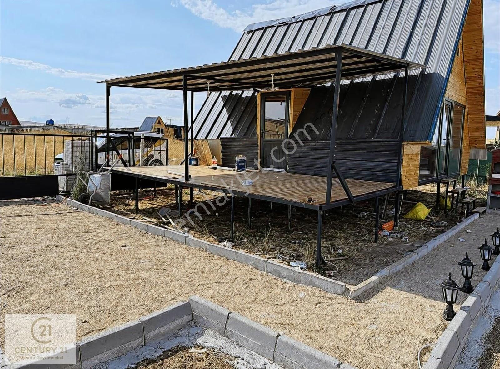 Gökçehöyük Begonvil Hobi Bahçesinde Bungalovlu 400m2 Bahçe - Görsel 7
