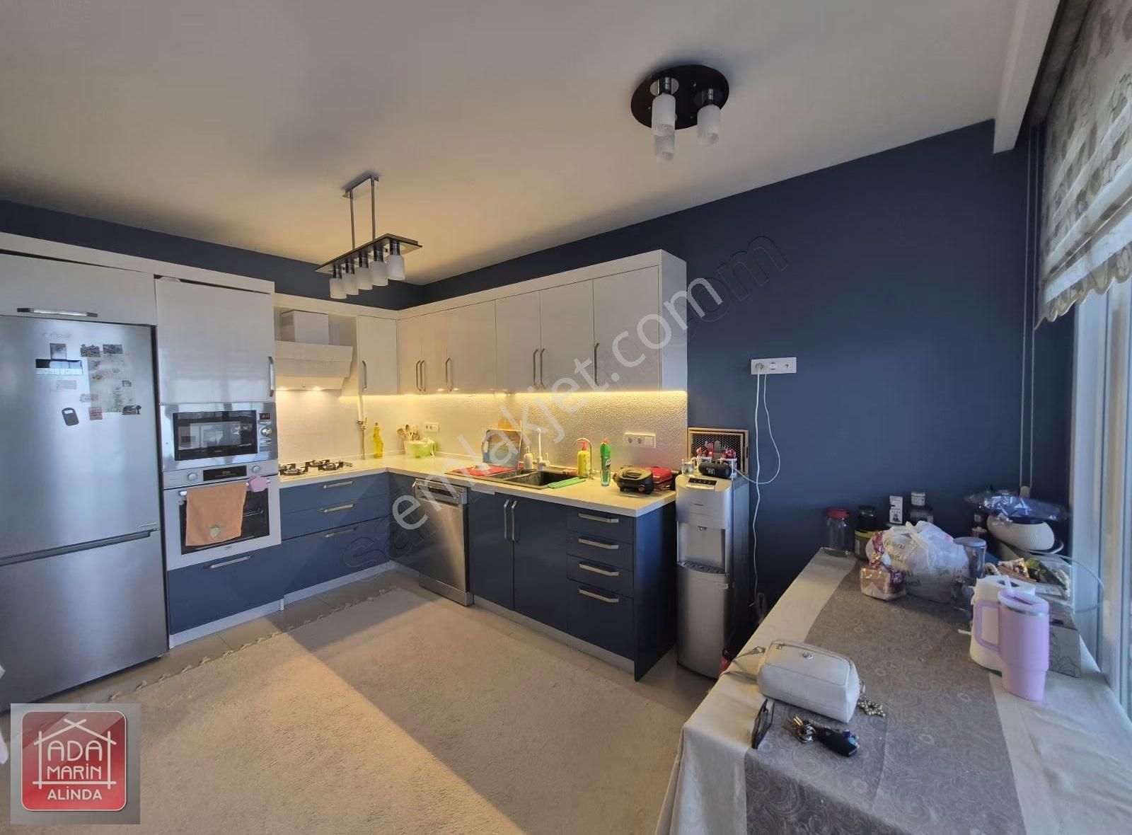 Harika Deniz Manzaralı Satılık Rezidans 3+1 Daire - Görsel 19