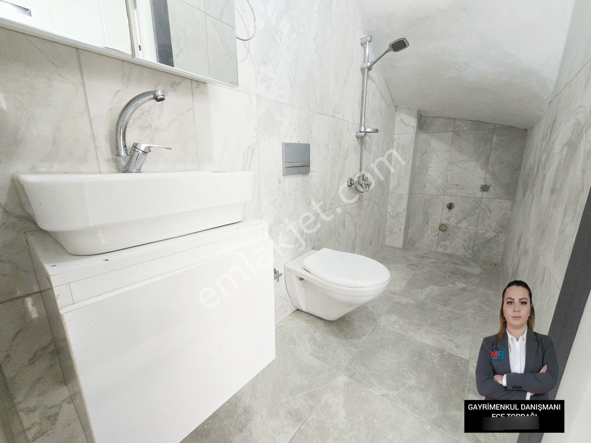 Didimde Satılık 3+1 Müstakil Bahçeli Sıfır Denize 350 Mt. Tripleks Villa ! - Görsel 29