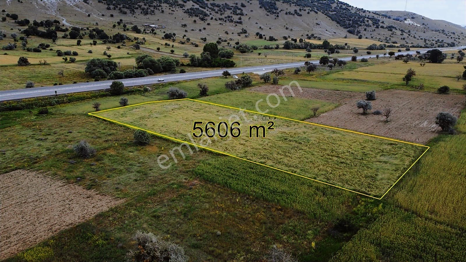 Çevre Yol Dibi İnlice'de 5.606 M² Müstakil Tarla Fiyat Düştü