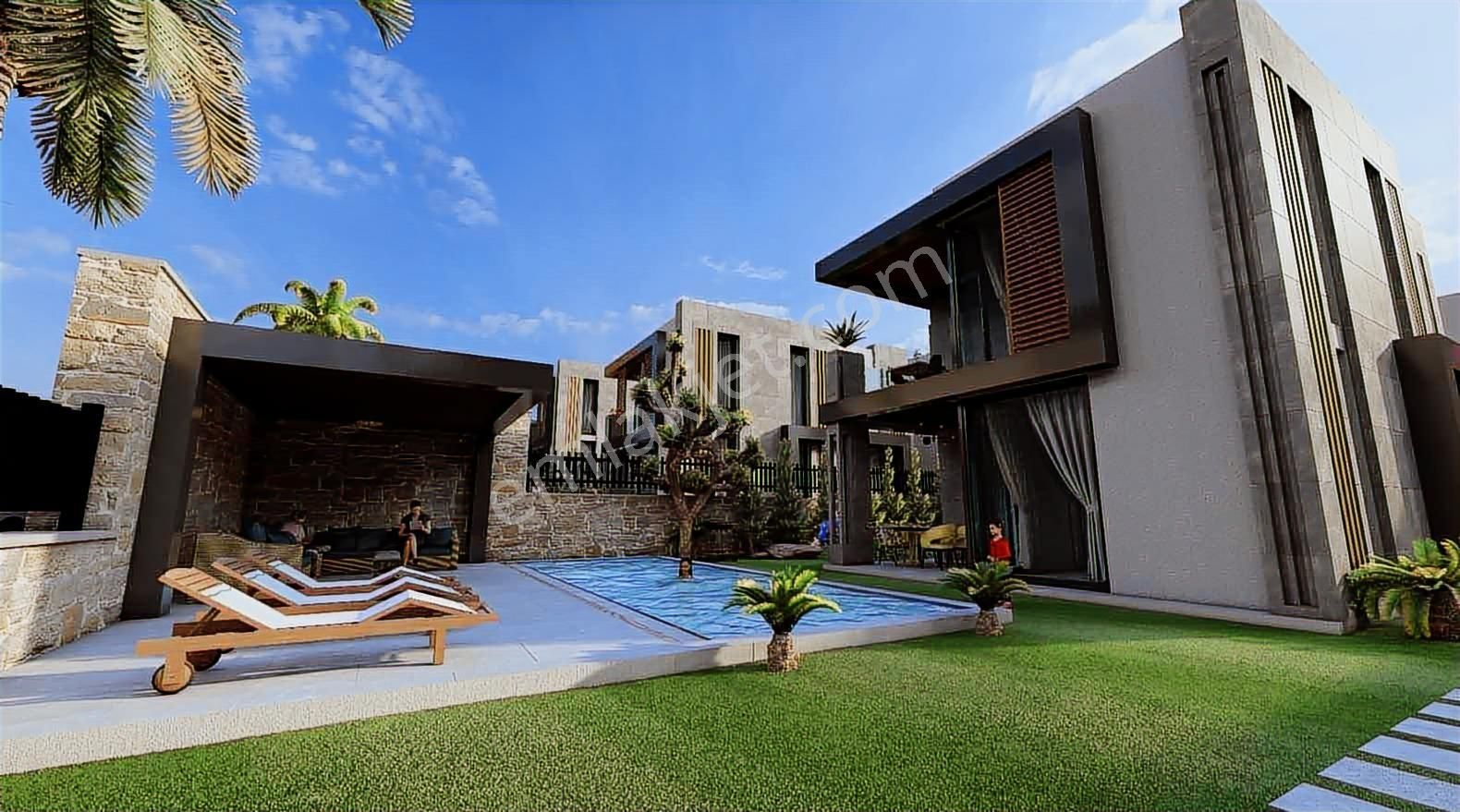 Turgutreis Bahçelievlerde Projeden Satılık 3+1 Villalar - Görsel 4