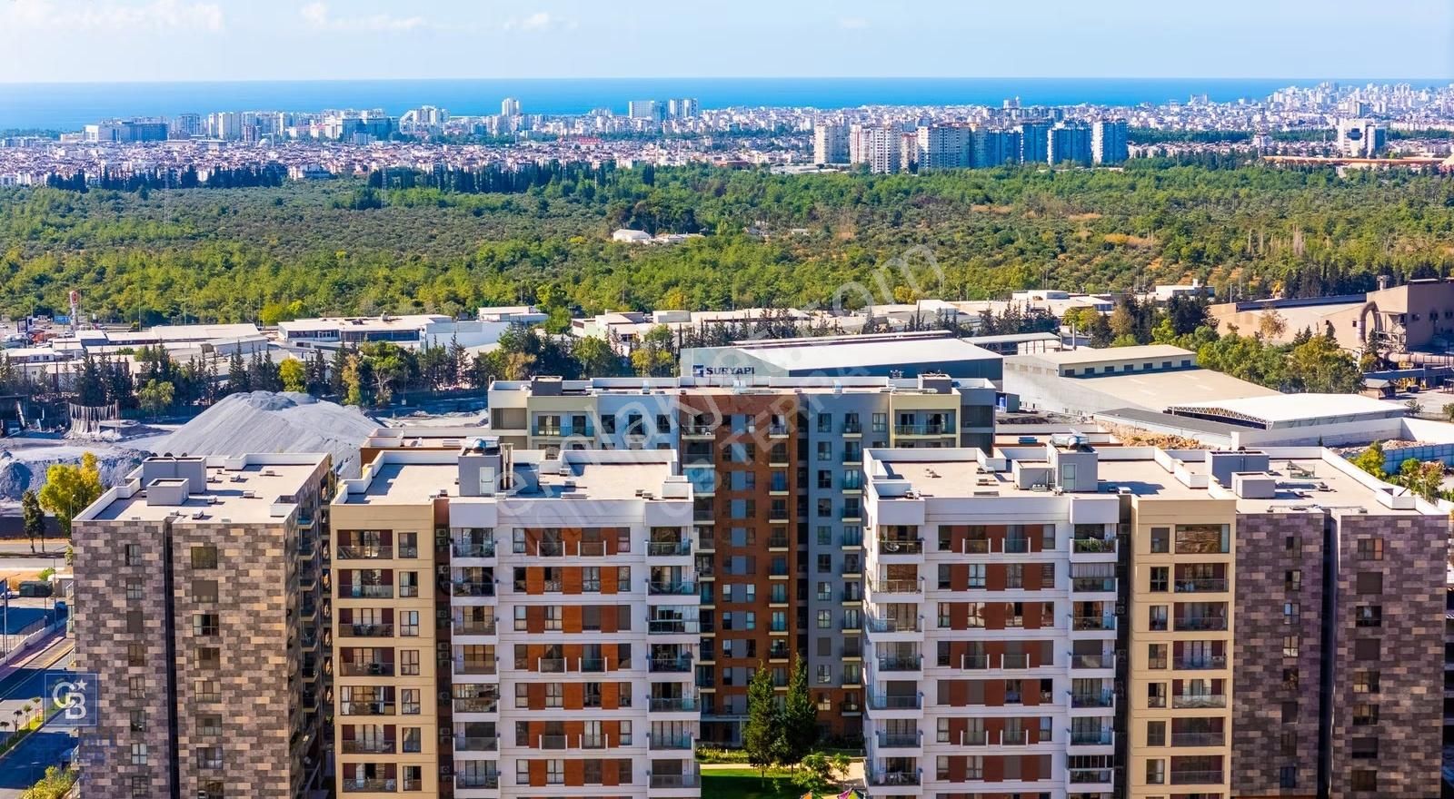 Sur Yapı Antalya'da Otuma Hazır 1+1 Kiralık Daire Oturmus Parsel - Görsel 5