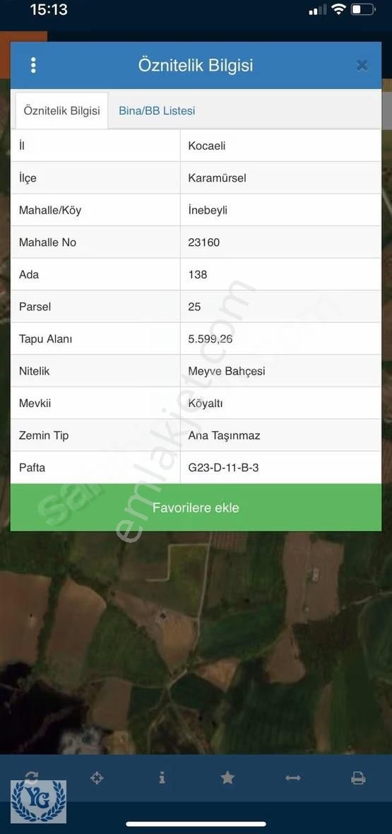 Karamürsel İnebeylide Satılık Tek Tapu - Görsel 4