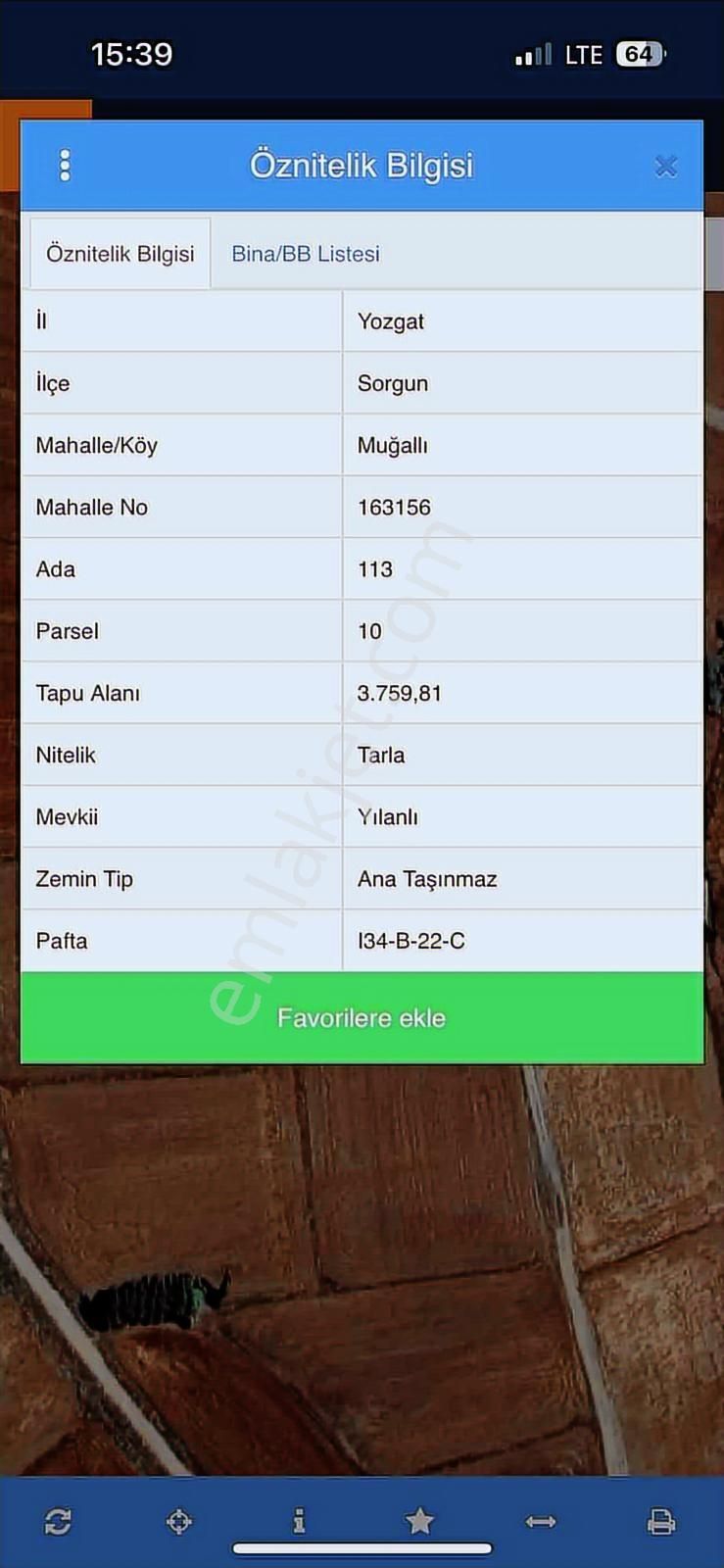 Sorgun Muğallı Köyünde Satılık Tarlalar( Komple 133 Dönüm) - Görsel 5