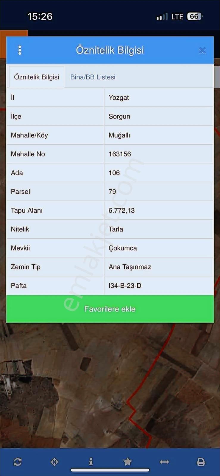 Sorgun Muğallı Köyünde Satılık Tarlalar( Komple 133 Dönüm) - Görsel 23