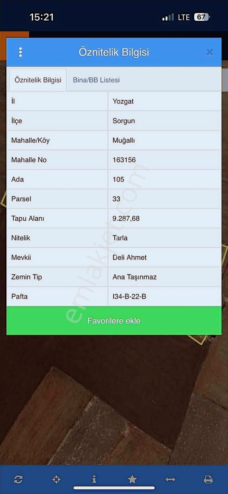Sorgun Muğallı Köyünde Satılık Tarlalar( Komple 133 Dönüm) - Görsel 9