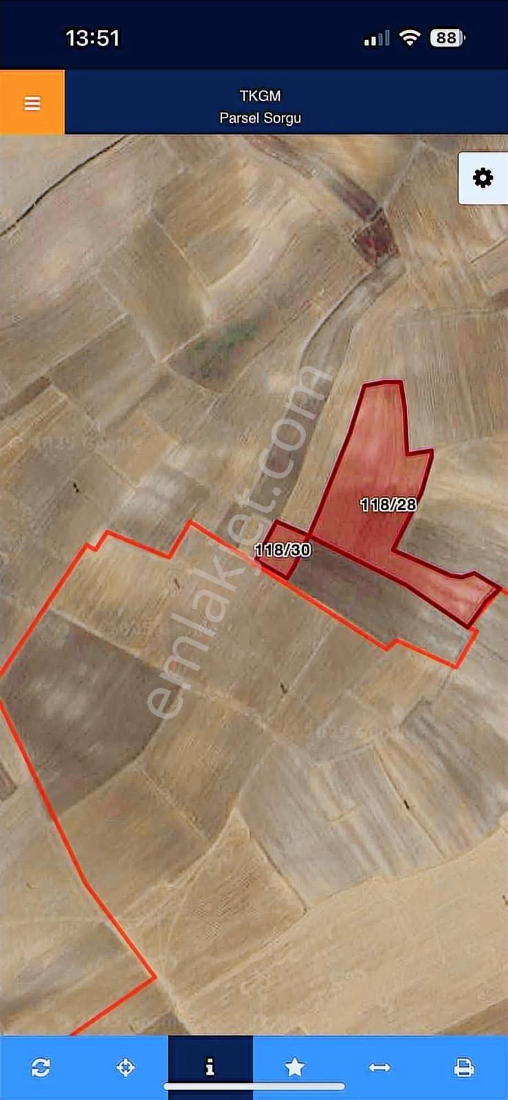 Güngör Emlaktan Sorgun Cihanşarlı Köyünde Satılık Tarlalar - Görsel 9