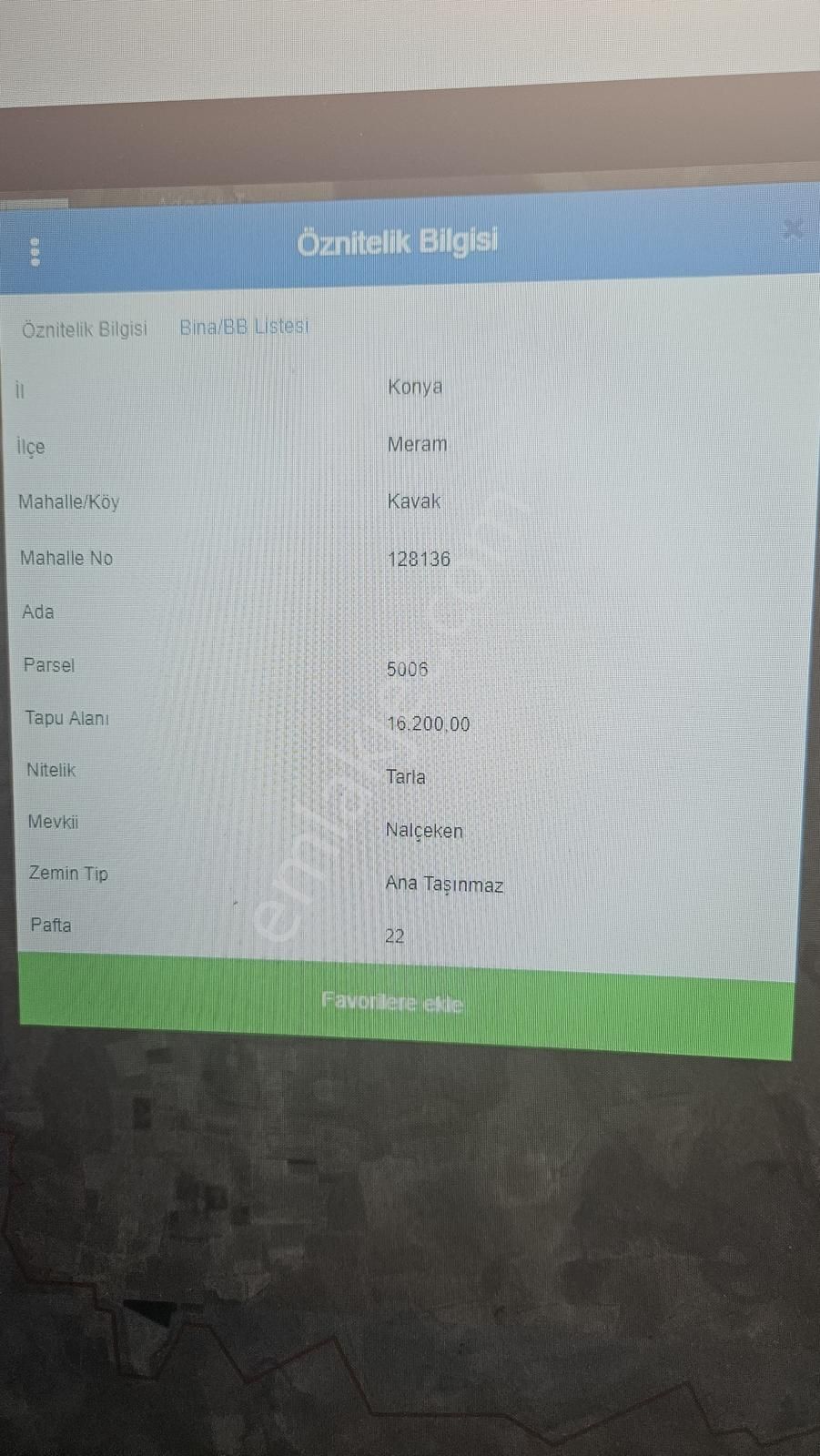 Konya Meram Kavak Mah 54200 M2 Sulak Tarla Satlık - Görsel 8