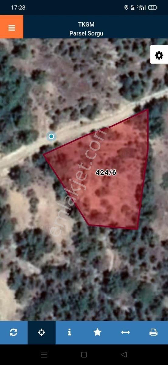 Akseki Hocaköy De Tek Tapu Satılık Bahçe - Görsel 10