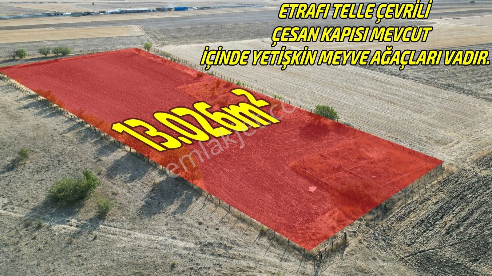 ꧁saray Demirler'de ╣ İmara Sınır Ve Mera Cephe╠ 13.026m² Tarla ꧂ - Görsel 30