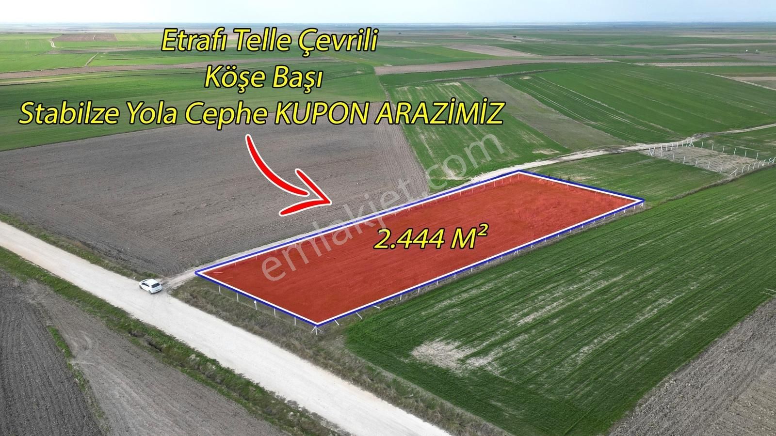 ꧁╚ *fırsat*beyazköy'de ╣ Stabilize Yola Cephe ╠ Tek Tapu Tarla꧂ - Görsel 19