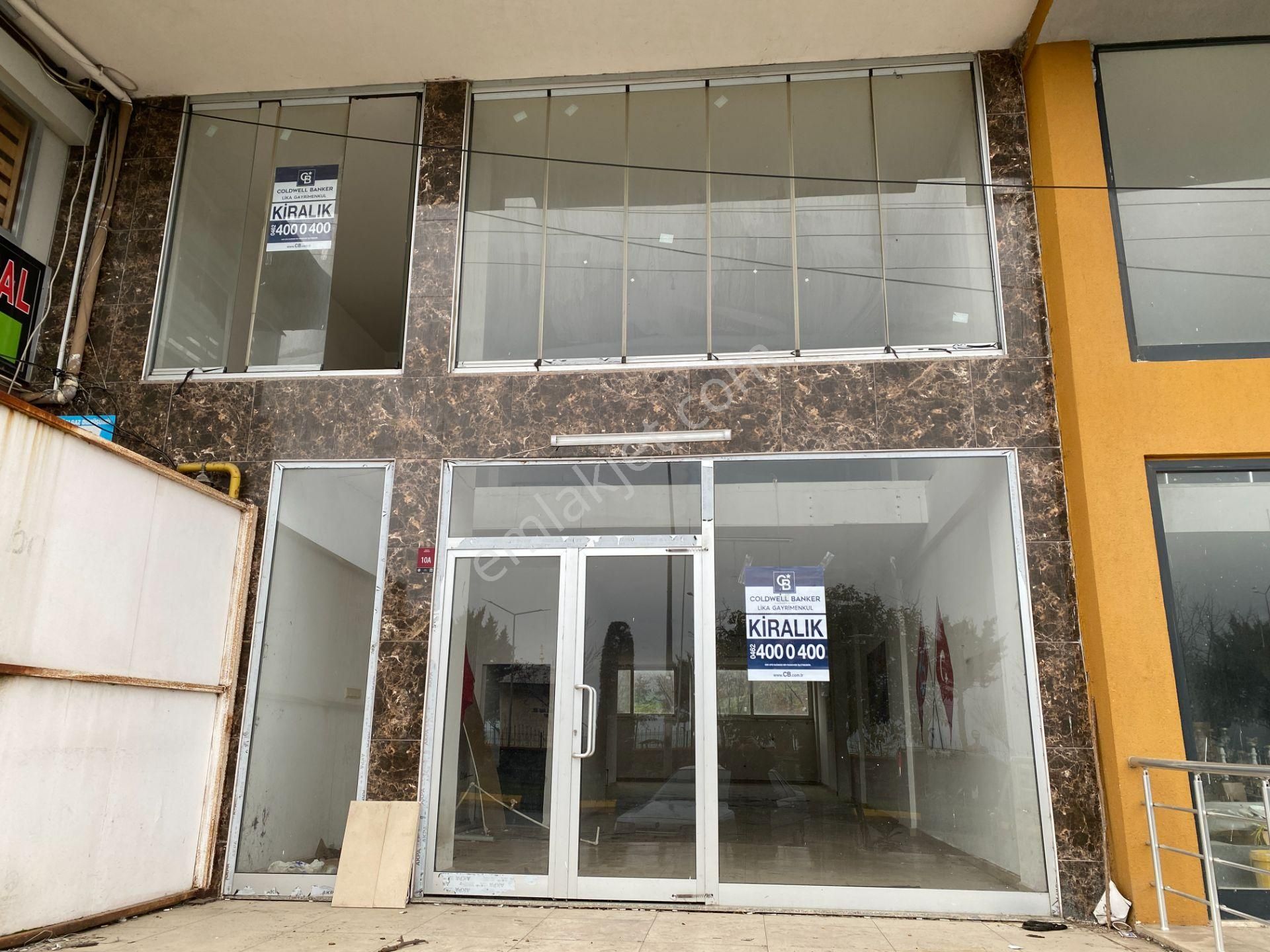 Arsin Yeşilyalı'da Yola Cepheli Galeri Katlı Kiralık Dükkan