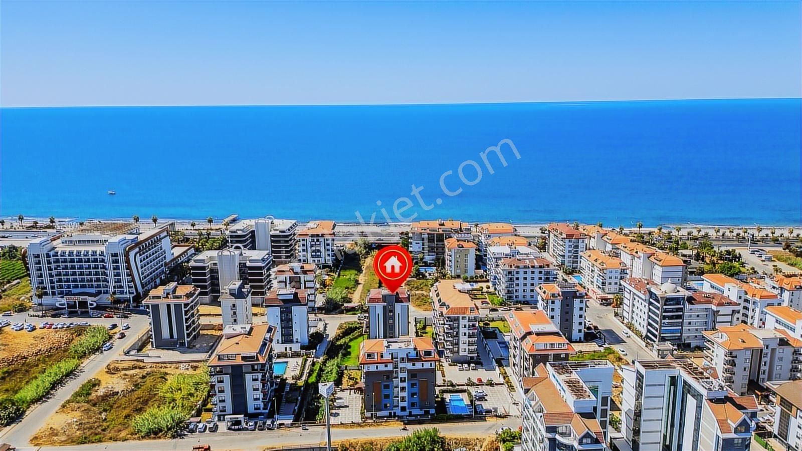 Kestel'de Deniz Manzaralı Tek Tapu 2 Daire 3 + 1 - Görsel 17