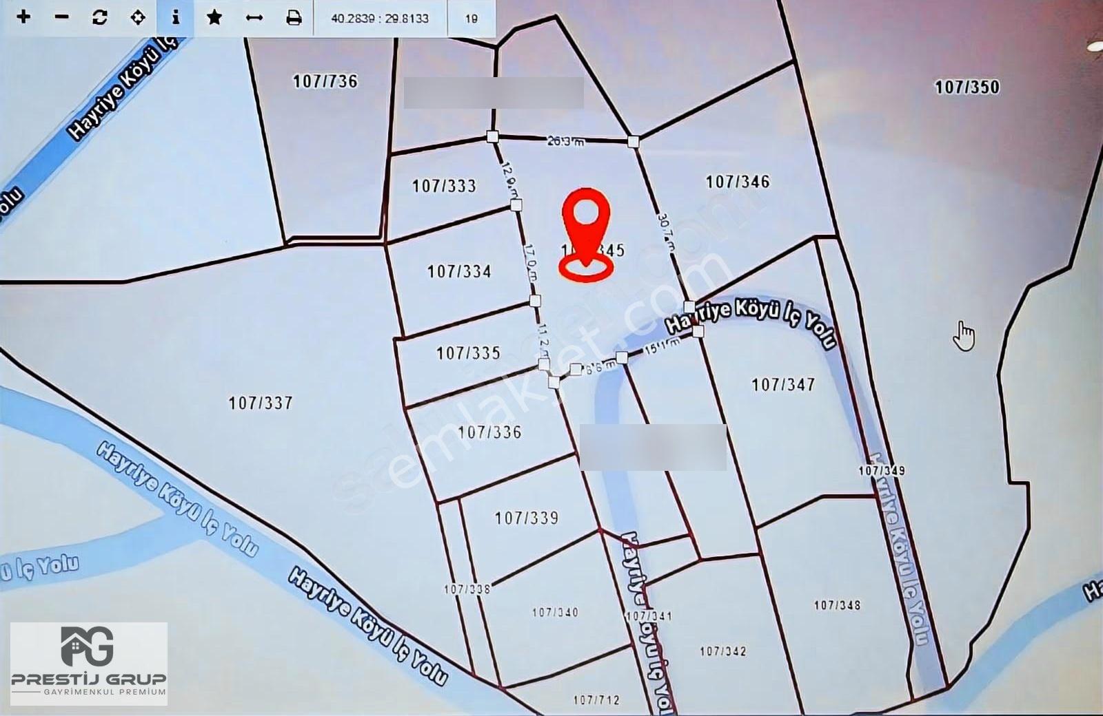Prestij'den Yenişehir Hayriye'de Köyiçi Satılık Tarla - Görsel 14