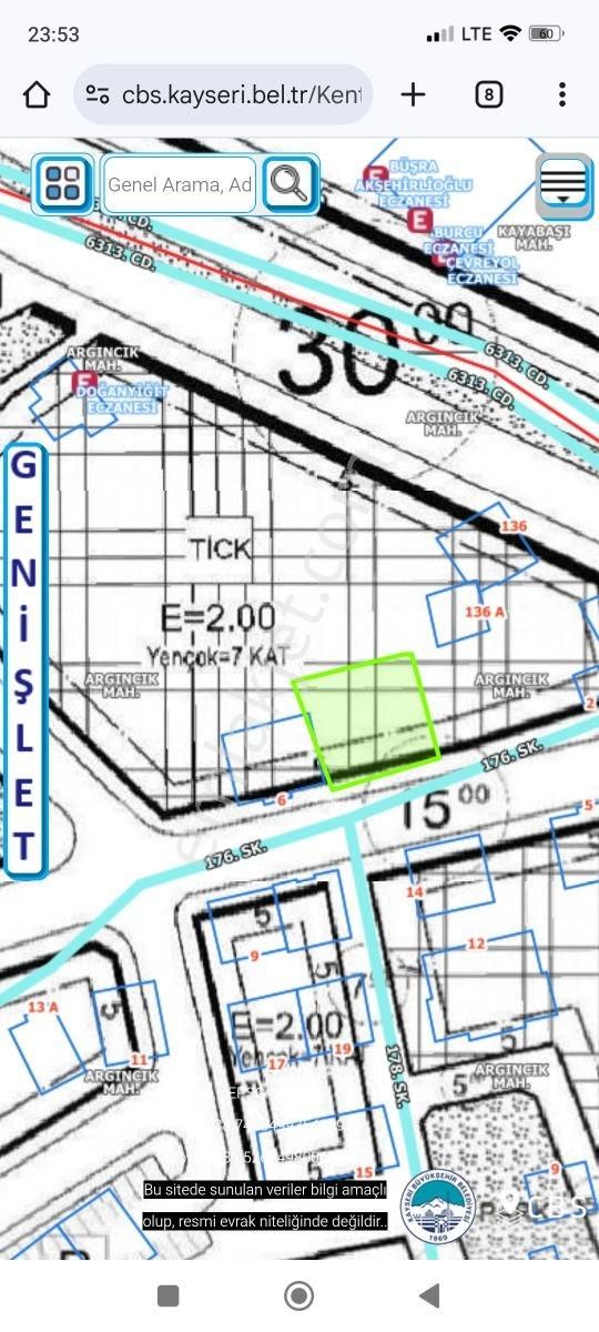 Pratik Den// Argıncık Kayabaşında Satlık Ticari Konut Parseli - Görsel 9