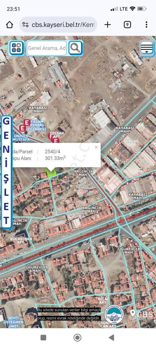 Pratik Den// Argıncık Kayabaşında Satlık Ticari Konut Parseli - Görsel 2