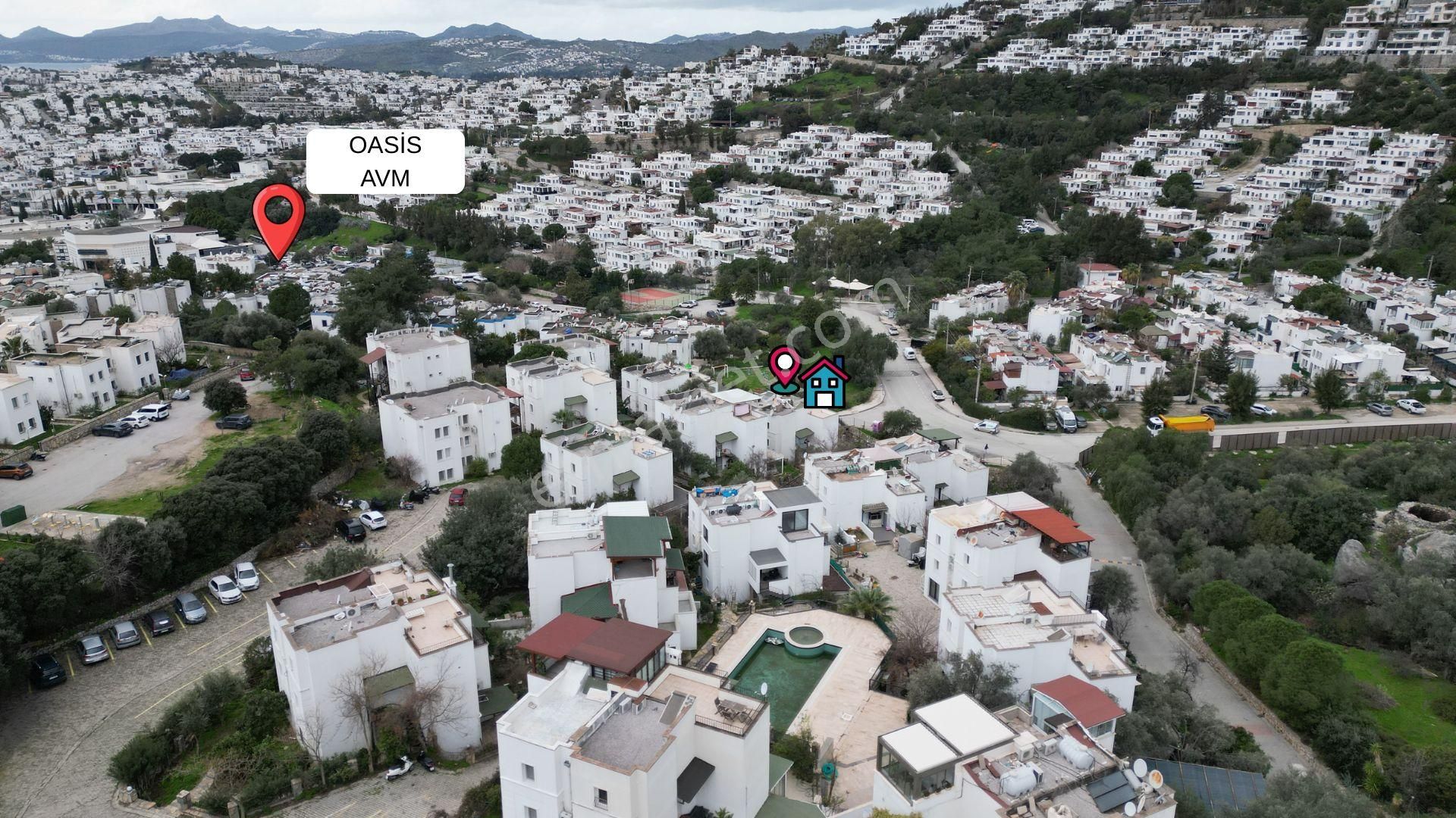 Bodrum Yeniköy Mah. Oasis Avm Yakını 3+1 Köşe Fırsat! Dubleks Ev - Görsel 35