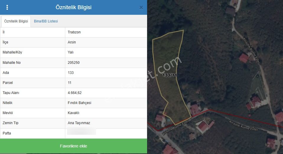 Trabzon Arsin'de Satılık Arsa - Görsel 6