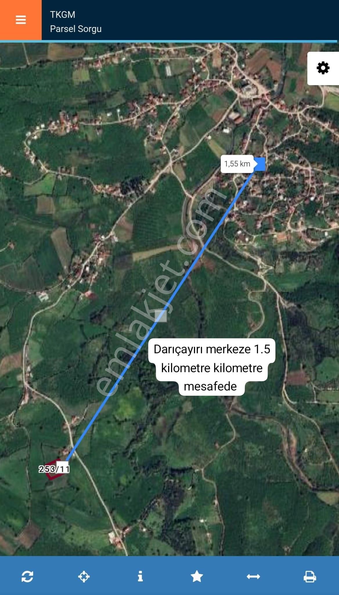 Karasu Darıçayırında Sanayi Alan Lejantında Satılık Tarla - Görsel 4