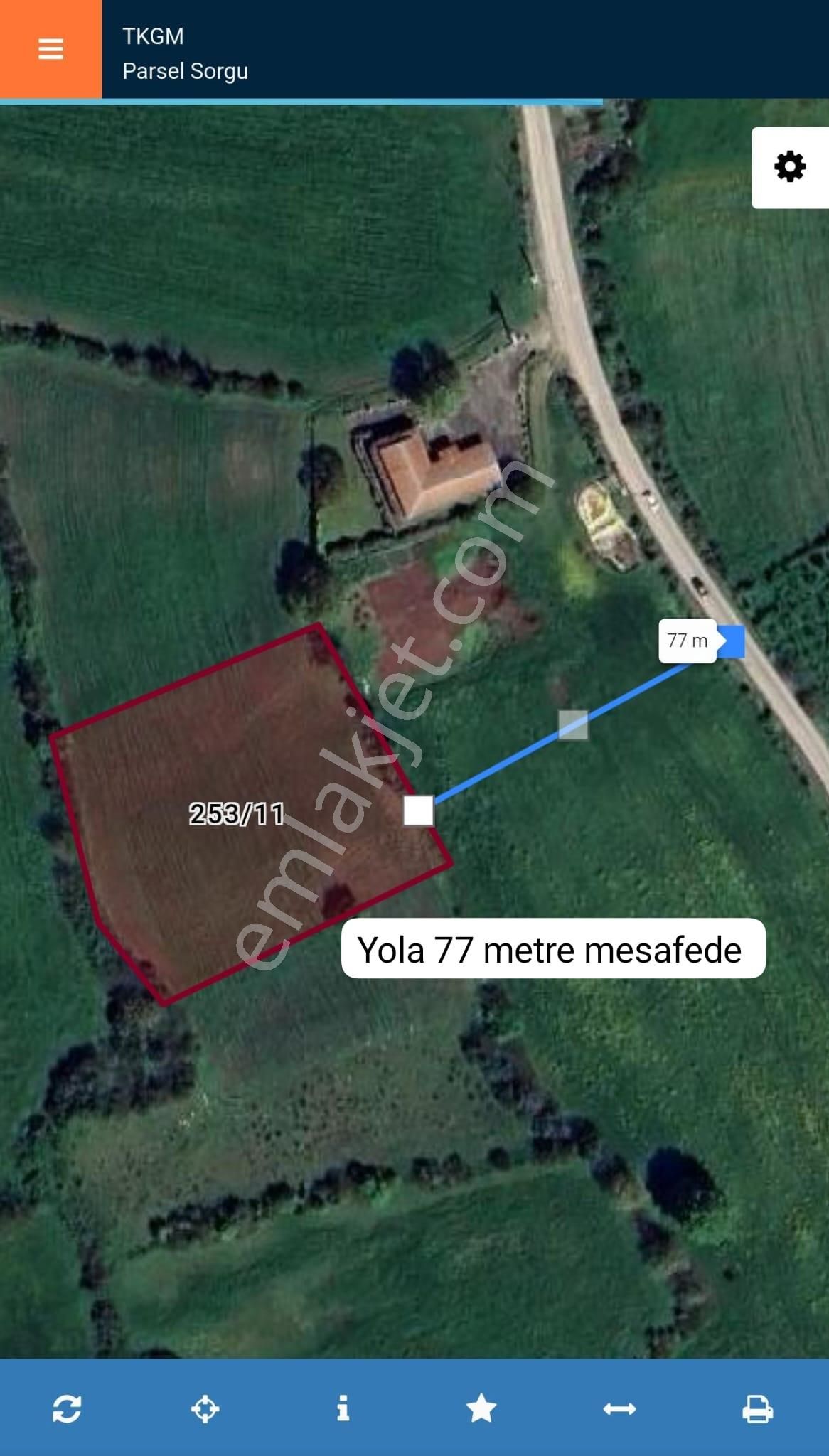 Karasu Darıçayırında Sanayi Alan Lejantında Satılık Tarla - Görsel 3