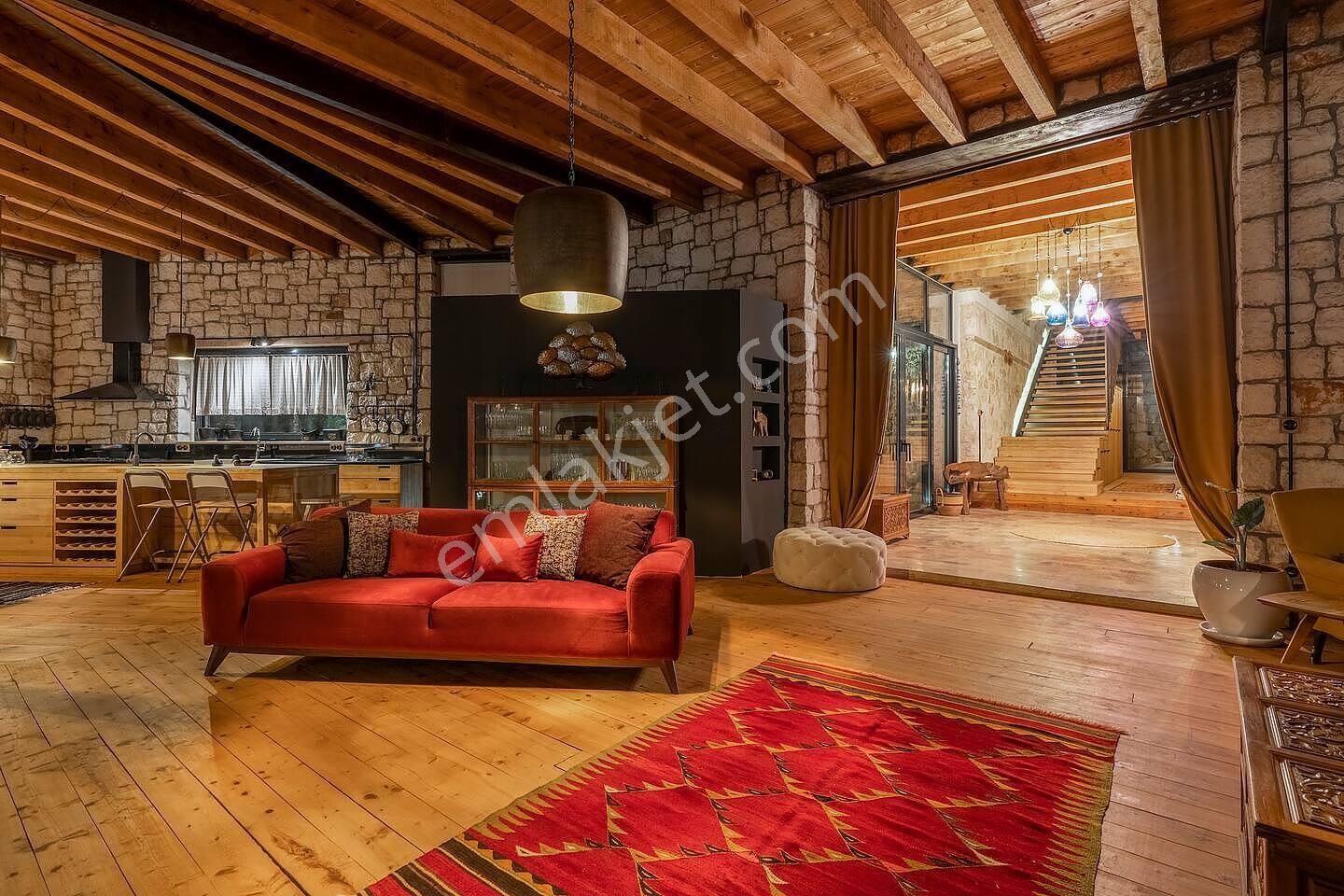 Kaş Sarıbelende Müştemilatlı Enerji Bağımsız Villa | Tekce - Görsel 15