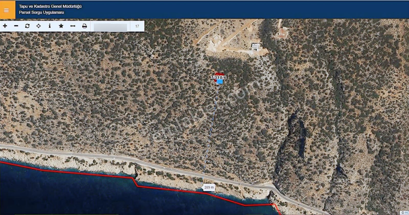 Kaş Sarıbelen'de Denize 300 M Mesafede 2 Adet Müstakil Tapulu
