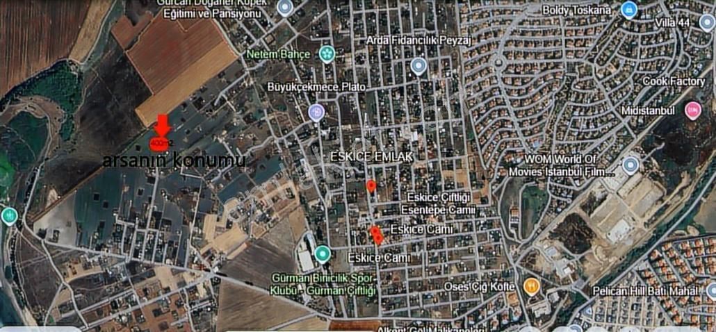 İstanbul Büyükçekmece Eskice De Satılık 400m2 Arsa Kelepir !!!! - Görsel 5