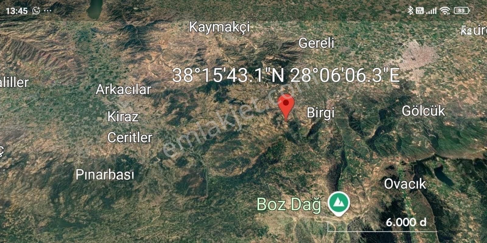 Remax Arma'dan Ödemiş'de Satılık Tarla